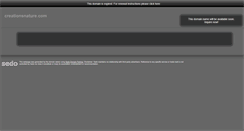Desktop Screenshot of lanatureenmouvement.creationsnature.com